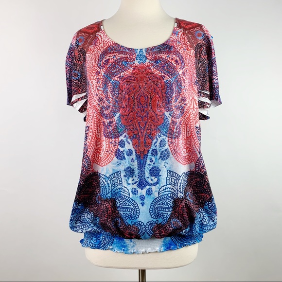 Chico's Tops - Chico’s Short Sleeve Top Size 3